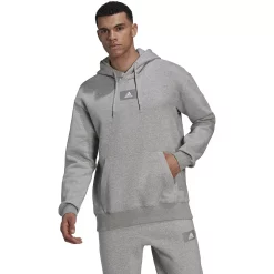 Men's adidas Feel Vivid Oversized Hoodie -Clearance Sales Store 5517451 Medium Gray Heather