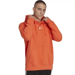Men's adidas Feel Vivid Oversized Hoodie -Clearance Sales Store 5517451 Semi Impact Orange