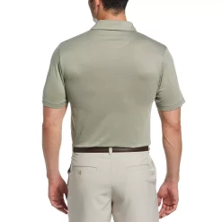 Men's Grand Slam Coastal Texture Block Golf Polo -Clearance Sales Store 5517502 ALT