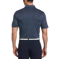 Men's Grand Slam Mini Foliage Printed Golf Polo 7 Men's Grand Slam Mini Foliage Printed Golf Polo -Clearance Sales Store 5517504 ALT