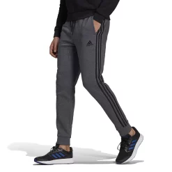 Big & Tall adidas Essential Fleece Joggers -Clearance Sales Store 5517906 Dark Gray Heather