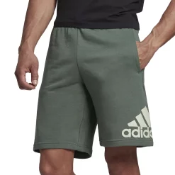 Men's adidas Badge of Sport French Terry Shorts -Clearance Sales Store 5518046 Green Oxide