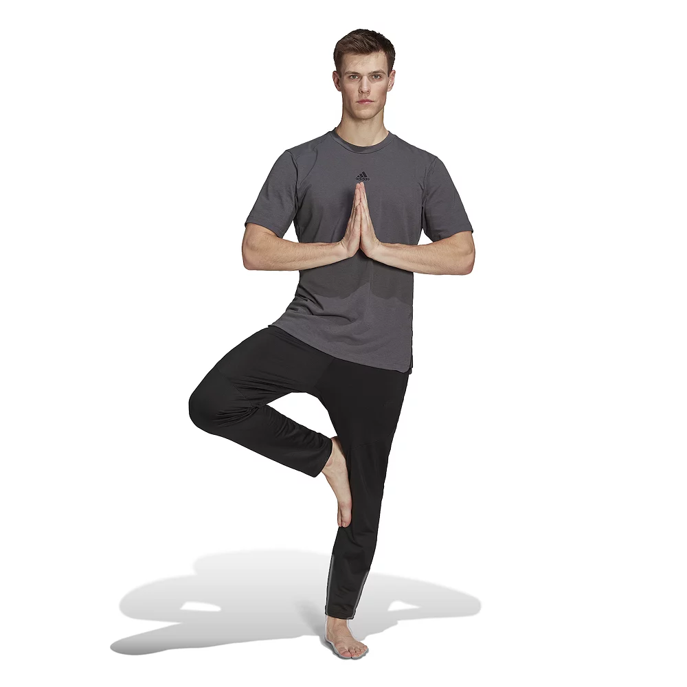 Men's adidas Motion Yoga Tee 5 Men's adidas Motion Yoga Tee - Image 3