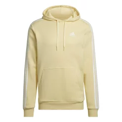 Big & Tall adidas Essential 3-Stripe Fleece Hoodie -Clearance Sales Store 5519578 ALT4