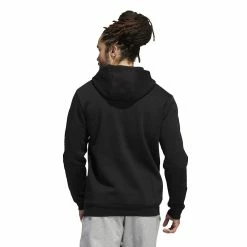 Men's adidas Liquid Foil Badge of Sport Graphic Fleece Hoodie -Clearance Sales Store 5524072 ALT