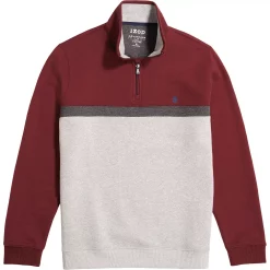 Men's IZOD Fleece Quarter-Zip Top -Clearance Sales Store 5532157 ALT2