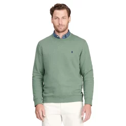 Men's IZOD Crewneck Sweatshirt -Clearance Sales Store 5532691 Dark Ivy