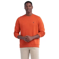 Men's IZOD Crewneck Sweatshirt -Clearance Sales Store 5532691 Harvest Pumpkin
