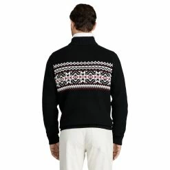 Men's IZOD Fairisle Quarter-Zip Sweater -Clearance Sales Store 5532725 ALT
