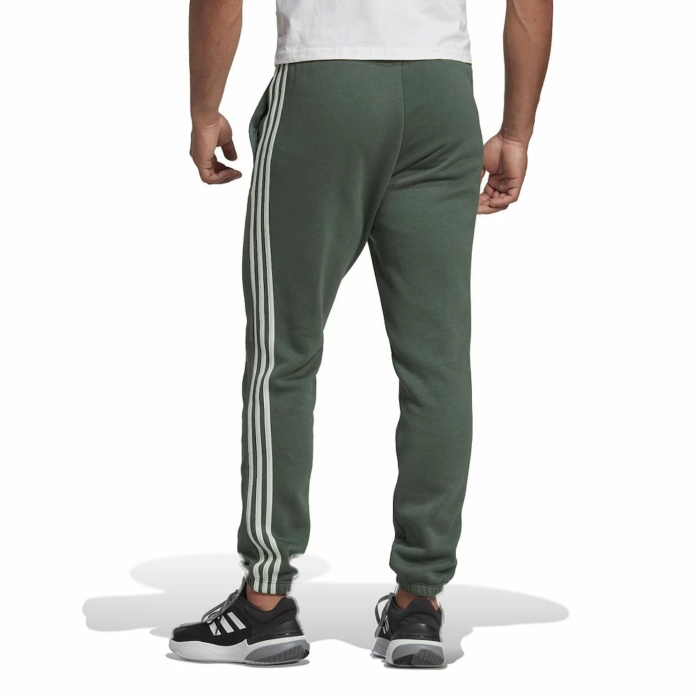 Big & Tall adidas Essentials 3-Stripe Fleece Pants 4 Big & Tall adidas Essentials 3-Stripe Fleece Pants - Image 2