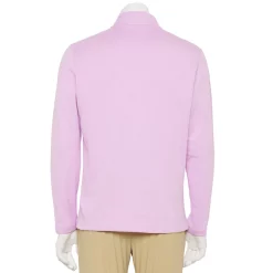 Men's adidas 3-Stripes Quarter-Zip Pullover Top -Clearance Sales Store 5535416 ALT