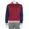 Men's Champion® Colorblock Powerblend Fleece Hoodie -Clearance Sales Store 5537040 Cranberry Athletic