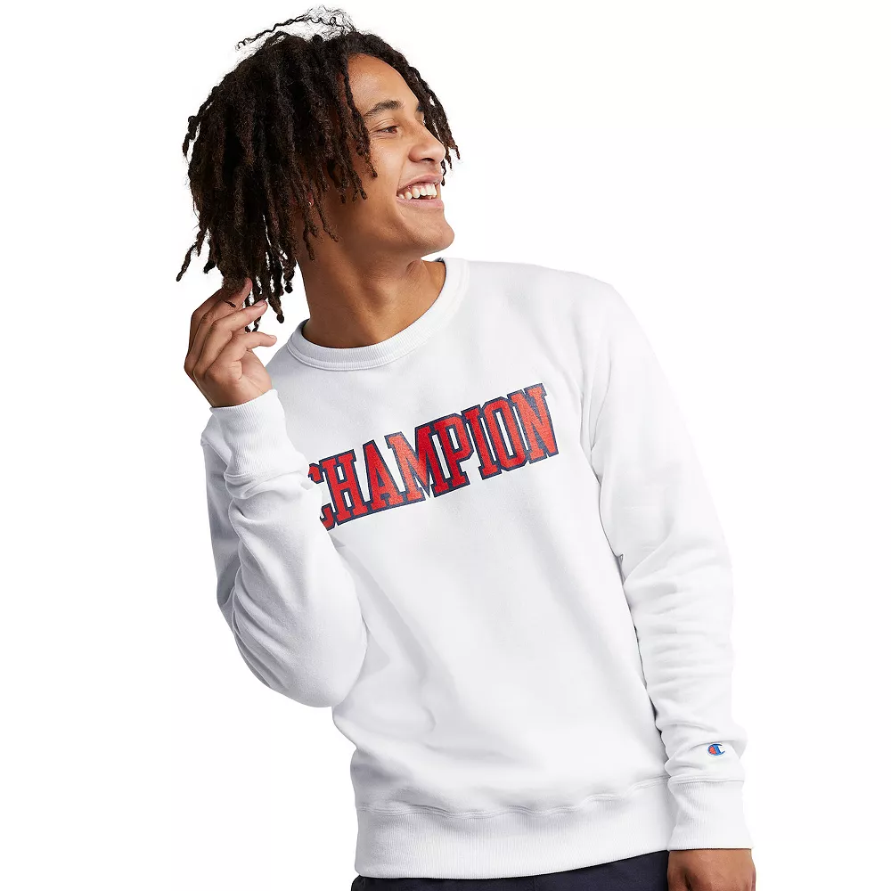 Men's Champion® Powerblend Fleece Crew Sweatshirt 4 Men's Champion® Powerblend Fleece Crew Sweatshirt - Image 2