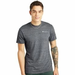 Men's Champion® Powerblend Tee -Clearance Sales Store 5537209 Gun Smoke Heather