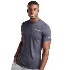 Men's Champion® Powerblend Tee -Clearance Sales Store 5537209 Navy Heather