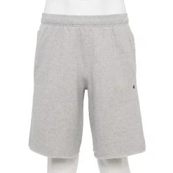 Men's Champion® 10-Inch Powerblend Fleece Shorts -Clearance Sales Store 5537562 Oxford Gray