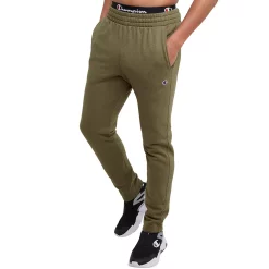 Men's Champion® Powerblend Fleece Slim-Fit Pants -Clearance Sales Store 5537704 Cargo Olive