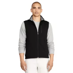 Men's IZOD Fleece Vest -Clearance Sales Store 5538815 Black Heather