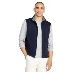 Men's IZOD Fleece Vest -Clearance Sales Store 5538815 Navy Heather