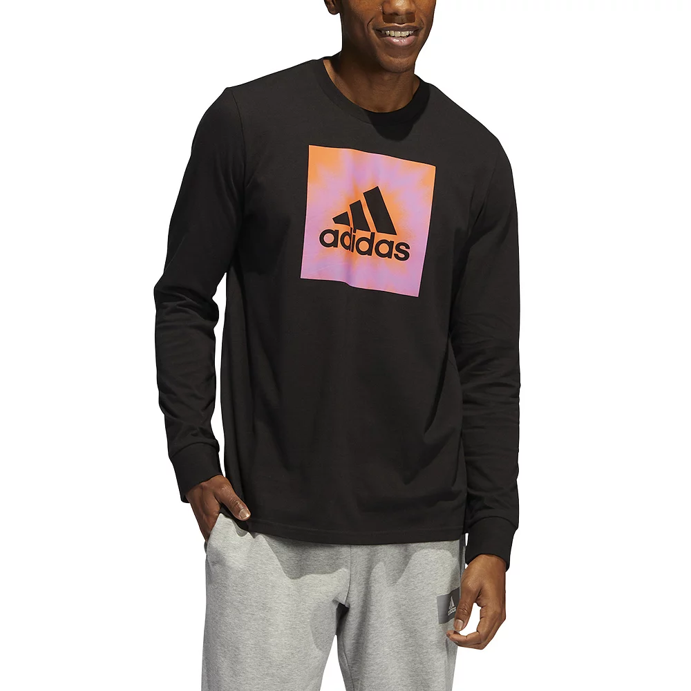Men's adidas Positive Aura Badge of Sport Graphic Tee 8 Men's adidas Positive Aura Badge of Sport Graphic Tee - Image 6