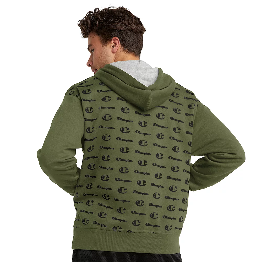 Men's Champion® Powerblend Fleece Hoodie 6 Men's Champion® Powerblend Fleece Hoodie - Image 4