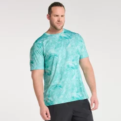 Big & Tall FLX Dynamic Comfort Tee -Clearance Sales Store 5539583 Blue Marble