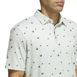 Men's adidas Ultimate365 Printed Polo -Clearance Sales Store 5544143 ALT4