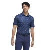 Men's adidas Ultimate365 Printed Polo -Clearance Sales Store 5544143 Crew Navy