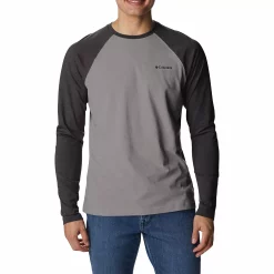 Men's Columbia Thistletown Hills™ Raglan Tee 13 Men's Columbia Thistletown Hills™ Raglan Tee -Clearance Sales Store 5550649 City Gray Heather