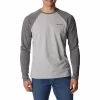 Men's Columbia Thistletown Hills™ Raglan Tee -Clearance Sales Store 5550649 Columbia Gray Heather