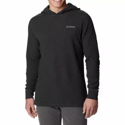 Men's Columbia Pine Peak™ II Waffle Hoodie -Clearance Sales Store 5550869 Black