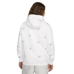 Big & Tall Nike Printed Club Fleece Hoodie -Clearance Sales Store 5550882 ALT