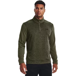 Men's Under Armour Twist Fleece Pullover -Clearance Sales Store 5551118 Marine Od Green Black