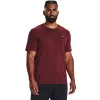 Men's Under Armour Micro Branded Tee -Clearance Sales Store 5552241 Chestnut Red