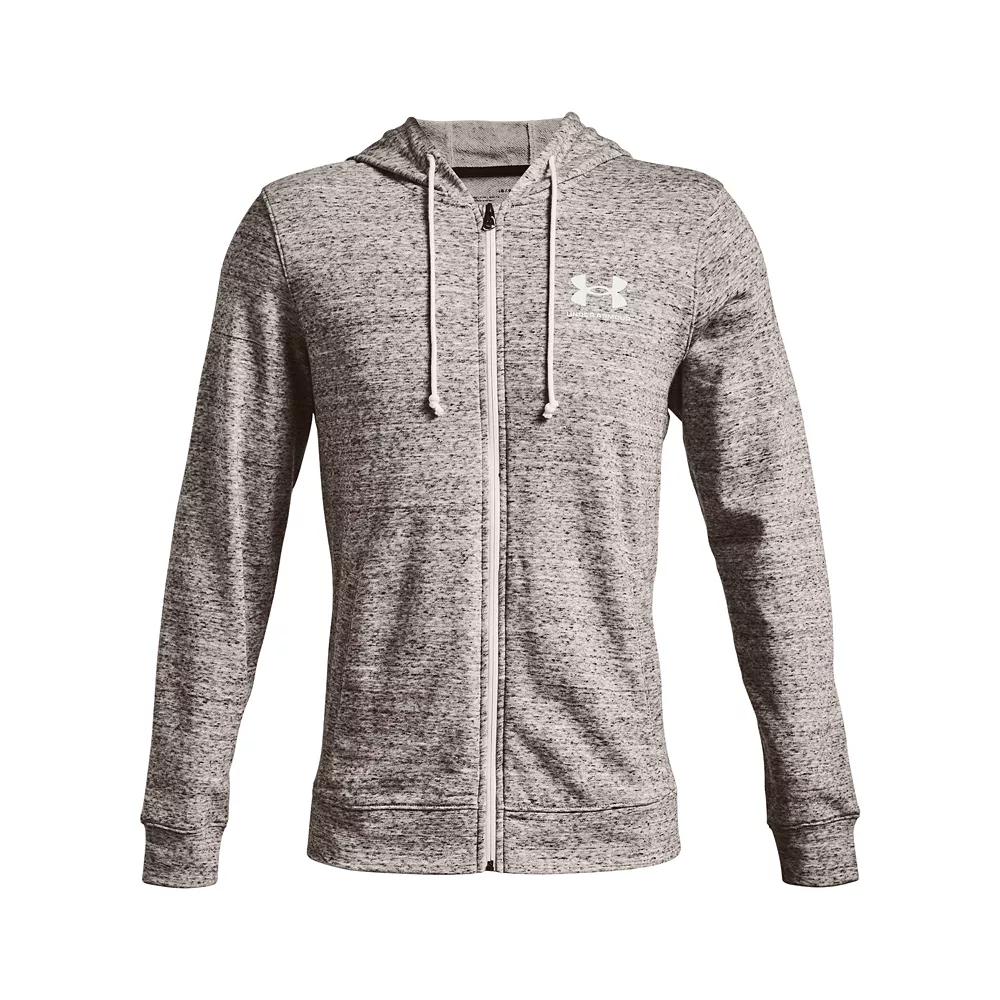 Men's Under Armour Rival Terry Full-Zip Hoodie 8 Men's Under Armour Rival Terry Full-Zip Hoodie - Image 6