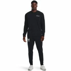 Men's Under Armour Rival Terry Crew Sweatshirt -Clearance Sales Store 5552461 ALT2