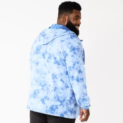 Big & Tall FLX Lined Fleece Full-Zip Hoodie -Clearance Sales Store 5554695 ALT