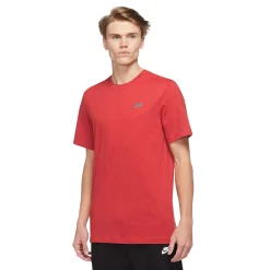 Men's Nike Sportswear Club Tee -Clearance Sales Store 5557325 Light Crimson