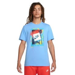 Men's Nike Heatwave Photo Graphic Tee -Clearance Sales Store 5557332 University Blue