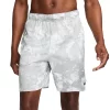 Men's Nike Dri-FIT Printed Knit Training Shorts -Clearance Sales Store 5557356 Light Smoke Grey