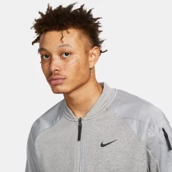 Men's Nike Therma-FIT Fitness Bomber Jacket -Clearance Sales Store 5557438 ALT3