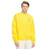 Men's Nike Fleece Crew Sweatshirt -Clearance Sales Store 5557445 Yellow Strike