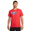 Big & Tall Nike Swoosh Graphic Tee -Clearance Sales Store 5561101 Light Crimson