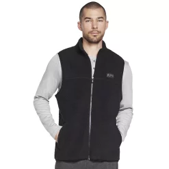 Men's Skechers® GOtrail Sherpa Vest -Clearance Sales Store 5562396 Bold Black