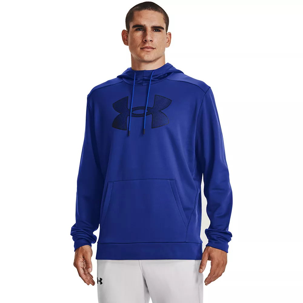 Big & Tall Under Armour Big Logo Fleece Hoodie 6 Big & Tall Under Armour Big Logo Fleece Hoodie - Image 4