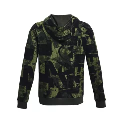 Big & Tall Under Armour Macro Branded Rival Fleece Hoodie -Clearance Sales Store 5564236 ALT5