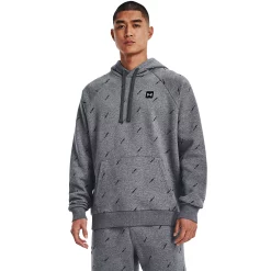Big & Tall Under Armour Rival Fleece Hoodie -Clearance Sales Store 5564278 Pitch Gray