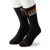 Men's Vans 2-pack Crew Socks 1 Men's Vans 2-pack Crew Socks -Clearance Sales Store 5566146 Black Mainbow