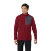 Men's Eddie Bauer Cloud Quarter Zip Pullover -Clearance Sales Store 5568117 Berry