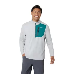 Men's Eddie Bauer Cloud Quarter Zip Pullover -Clearance Sales Store 5568117 Cement
